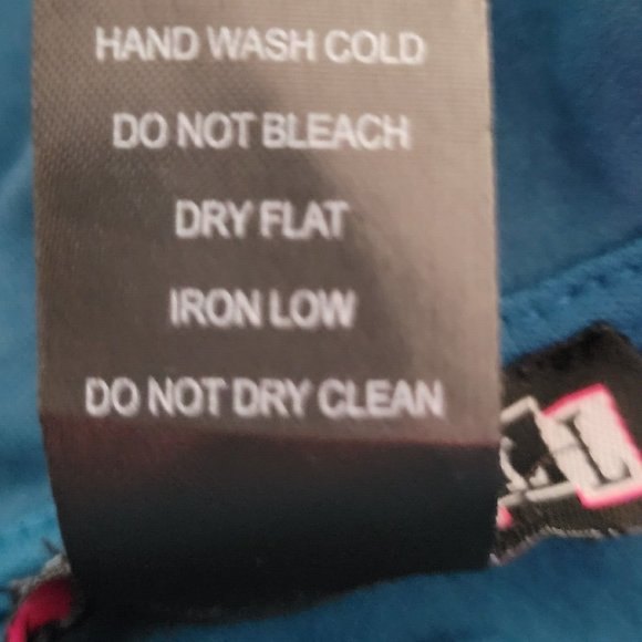 Paperdoll Blue Sleeveless Dress Ruffled V Neck Size M - Picture 9 of 9